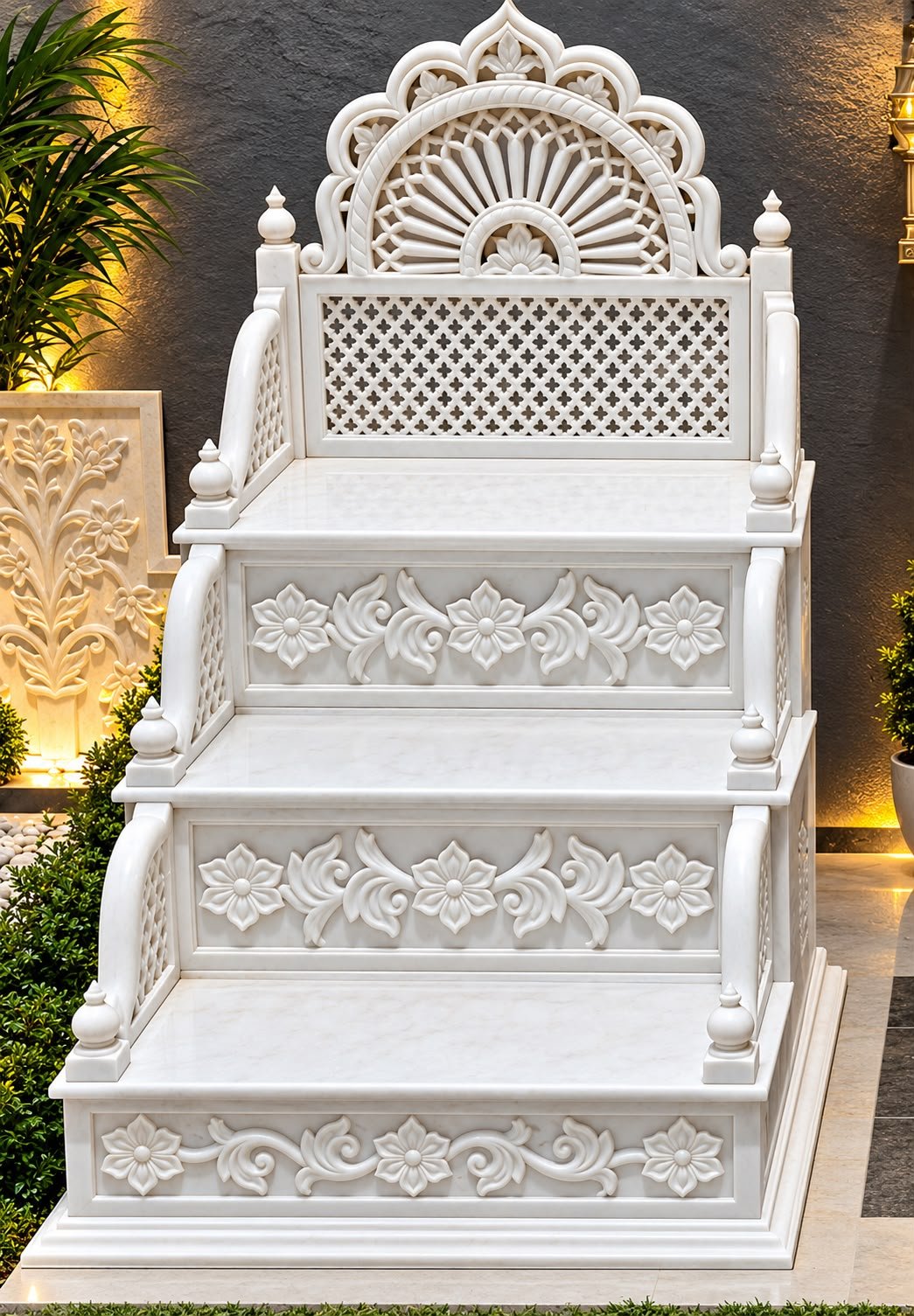 Marble Singhasan